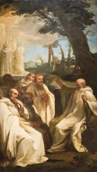 Visão de Saint Romuald, c.1631 (óleo sobre tela)