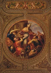 Alegoria do Sacerdócio, do teto da biblioteca, 1556
