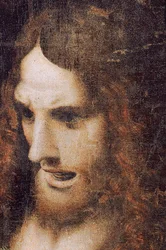 Abadia (Abadia de Tongerlo). Pintura. A Última Ceia. 1506-1507. Pormenor (pintura)