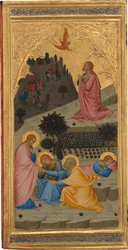 Cenas da Paixão de Cristo: A Agonia no Jardim [painel esquerdo]