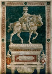 Condottiere Niccolo da Tolentino ... (fresco)
