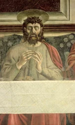 A Última Ceia, detalhe de São Tiago Maior, 1447 detalhe afresco de 85172