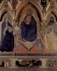 O retábulo de Strozzi, 1357 detalhes do painel de 72246