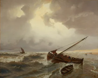 A praia de Scheveningen