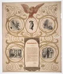 Cartaz do livreiro para a História de Uglspil