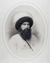Retrato do Imam Shamil 1797-1871, 1859