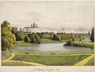 Palácio de Catarina em Tsarskoye Selo, 1821-1822
