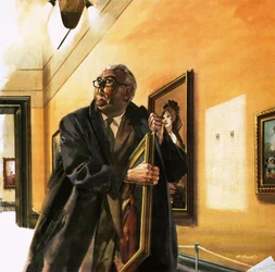 Motorista de táxi rouba o retrato de Goya de Wellington