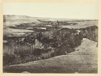 Vale Laramie, a partir das montanhas Sheephead
