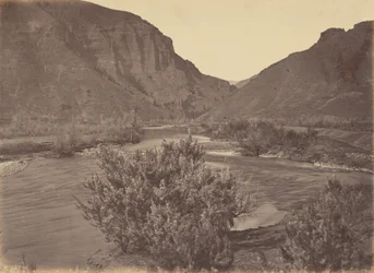 Placa 37. Passagem de Wilhelmina, a partir do leste, 1869 (foto)