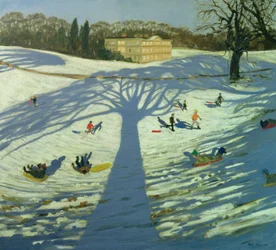 Calke Abbey House, Inverno de 2002