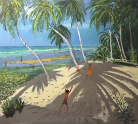 Palmeiras, praia Clovelly, Barbados, 2013,