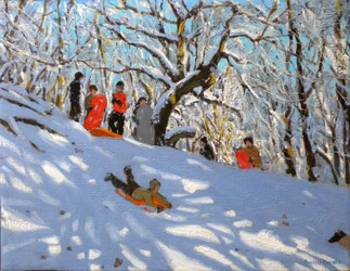 Trenó, 2010 (óleo sobre tela)