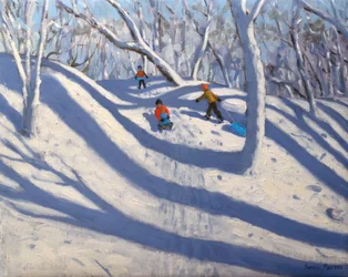 Winter, Bramcote, Nottingham, 2009 (óleo sobre tela)