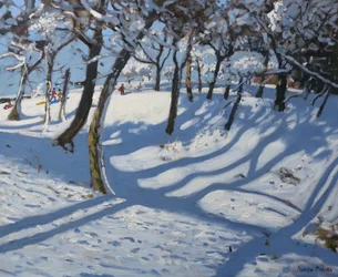 Inverno, Ladmanlow, 2010 (óleo sobre tela)