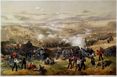 A Batalha de Inkerman em 5 de novembro de 1854, 1855.