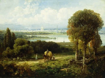 Vista de Washington, D,