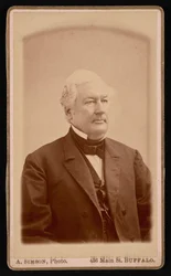 Retrato de Millard Fillmore 1800-1874, antes de 1874.