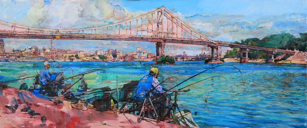 Pesca debaixo da ponte