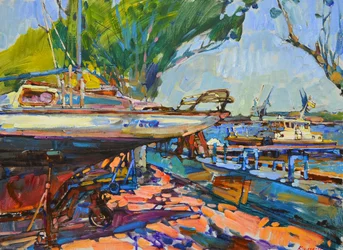 Marina Vibrant Boatyard