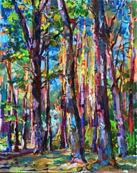 Luz da Floresta Vibrante