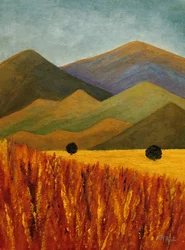 Montanhas Golden Field