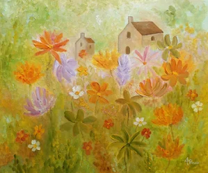 Jardim de Flores Fantasioso