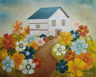 Casa das Flores Fantasiosa