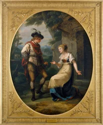 Gualtherius e Griselda (óleo sobre tela)