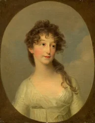 Possivelmente Franciska Krasinska, Duquesa da Curlândia, c. 1790.