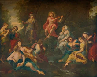 Apolo e as Musas, 1772