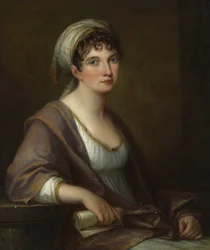 Retrato da princesa Franziska von Kaunitz-Rietberg, nascida condessa Ungnad von Weissenwolf, 1805