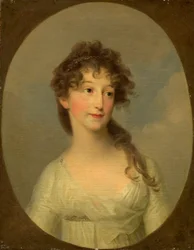 Possivelmente Franciska Krasinska, Duquesa da Curlândia, c.1790 (óleo sobre tela)