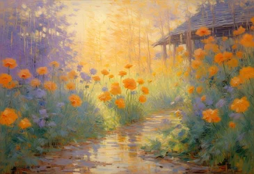 Florais 109, c.2025 (óleo sobre tela)