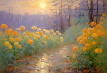 Florais 111, c.2025 (óleo sobre tela)