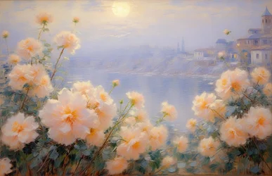 Florais 24, c.2021 (óleo sobre tela)