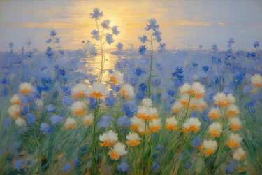 Florais 29, c.2021 (óleo sobre tela)
