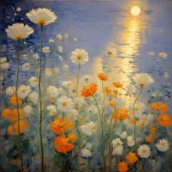 Florais 38, c.2021 (óleo sobre tela)