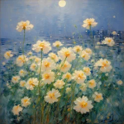 Florais 40, c.2021 (óleo sobre tela)
