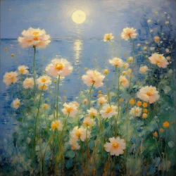 Florais 41, c.2022 (óleo sobre tela)