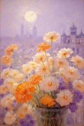 Florais 52, c.2022 (óleo sobre tela)