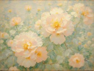 Florais 61, c.2022 (óleo sobre tela)