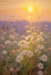 Florais 87, c.2023 (óleo sobre tela)