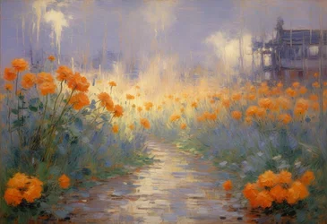Florais 95, c.2024 (óleo sobre tela)