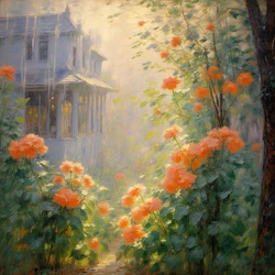 Florais 97, c.2024 (óleo sobre tela)