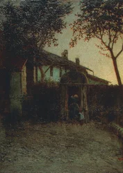 Dawn, por Angelo Morbelli