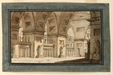 Cenário, Interior do Palácio