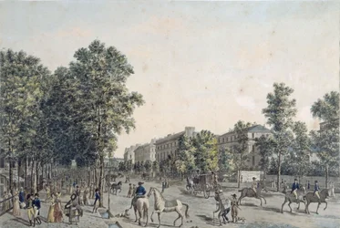 Os Grands Boulevards em 1804
