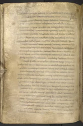 Acrescentar. 9381, f.49v, Escravidão, dos "Evangelhos de Bodmin", 875-1025 (pergaminho)
