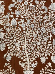 Gabinete, Vizagapatam, c.1720-30 (marfim, teca, ébano e carapaça de tartaruga)